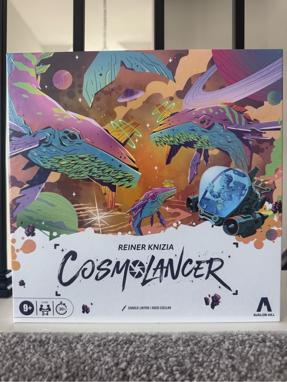 Hasbro Cosmolancer Board Game - Multicolor Artwork